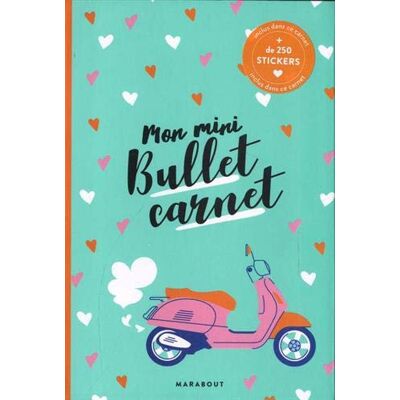 Marabout Mon Mini Bullet Carnet : Scooter - Publicité Marabout Mon Mini Bullet Carnet : Scooter - Publicité