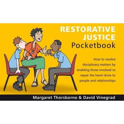 Margaret Thorsborne Restorative Justice Pocketbook - Publicité Margaret Thorsborne Restorative Justice Pocketbook - Publicité