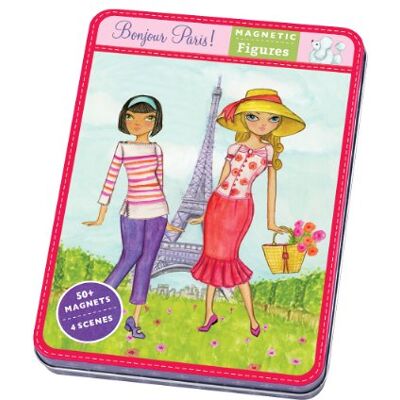 Mudpuppy Bonjour Paris! Magnetic Figures - Publicité Mudpuppy Bonjour Paris! Magnetic Figures - Publicité