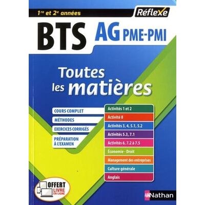 Collectif Bts Ag Pme-Pmi : Toutes Les Matières : 1re Et 2e Années - Publicité Collectif Bts Ag Pme-Pmi : Toutes Les Matières : 1re Et 2e Années - Publicité