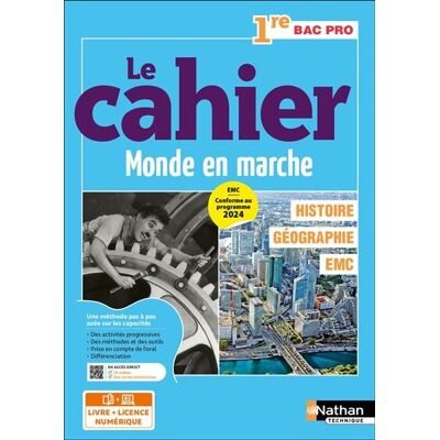 Isabelle Juguet Histoire Géographie, Emc, 1re Bac Pro : Le Cahier - Publicité Isabelle Juguet Histoire Géographie, Emc, 1re Bac Pro : Le Cahier - Publicité