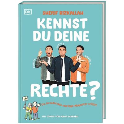 Sherif Rizkallah Kennst Du Deine Rechte?: Die Grundrechte Vom Logo!-Moderator Erklärt. Menschenwürde, Freiheit, Gleichheit: 16 Rechte Aus Dem Grundgesetz Kennen Und Verstehen. Für Kinder Ab 10 Jahren - Publicité Sherif Rizkallah Kennst Du Deine Rechte?: Die Grundrechte Vom Logo!-Moderator Erklärt. Menschenwürde, Freiheit, Gleichheit: 16 Rechte Aus Dem Grundgesetz Kennen Und Verstehen. Für Kinder Ab 10 Jahren - Publicité