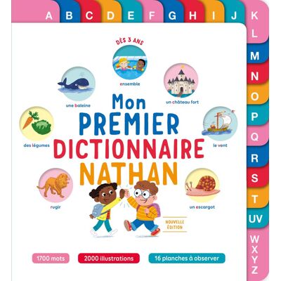 Danielle Béchennec-Le Mounier Mon Premier Dictionnaire Nathan - Publicité Danielle Béchennec-Le Mounier Mon Premier Dictionnaire Nathan - Publicité