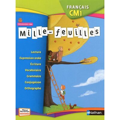 Collectif Mille-Feuilles Français, Cm1 : Programmes 2008 - Publicité Collectif Mille-Feuilles Français, Cm1 : Programmes 2008 - Publicité
