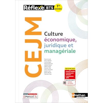 Pierre Arcuset Culture Économique, Juridique Et Managériale Bts 1re Année : Livre + Licence Élève - Publicité Pierre Arcuset Culture Économique, Juridique Et Managériale Bts 1re Année : Livre + Licence Élève - Publicité