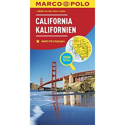 Collectif Marco Polo Länderkarte Kalifornien 1:800 000 (Marco Polo Länderkarten) - Publicité Collectif Marco Polo Länderkarte Kalifornien 1:800 000 (Marco Polo Länderkarten) - Publicité
