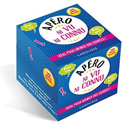 Collectif Apéro Ni Vu Ni Connu : 140 Défis Festifs - Publicité Collectif Apéro Ni Vu Ni Connu : 140 Défis Festifs - Publicité