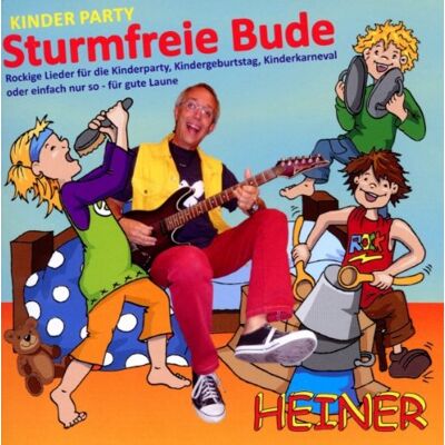 Heiner Rusche Kinder Party - Sturmfreie Bude: 16 Rockige Lieder Für Die Kinderparty, Kindergeburtstag, Kinderkarneval Oder Einfach Nur So Für Richtig Gute Laune - Publicité Heiner Rusche Kinder Party - Sturmfreie Bude: 16 Rockige Lieder Für Die Kinderparty, Kindergeburtstag, Kinderkarneval Oder Einfach Nur So Für Richtig Gute Laune - Publicité