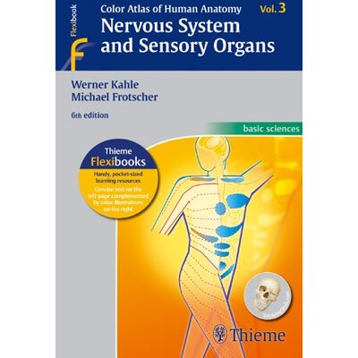 Werner Kahle Color Atlas Of Human Anatomy, Vol. 3: Nervous System And Sensory Organs - Publicité Werner Kahle Color Atlas Of Human Anatomy, Vol. 3: Nervous System And Sensory Organs - Publicité