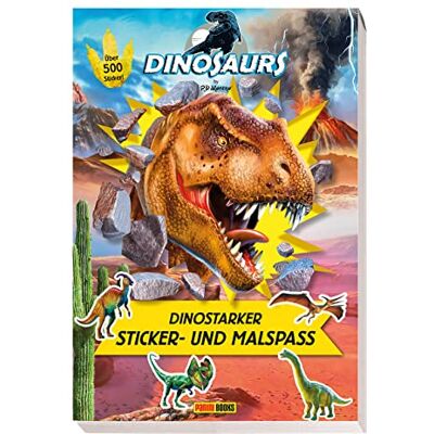 Panini Dinosaurs By P.D. Moreno: Dinostarker Sticker- Und Malspaß: Über 500 Sticker! - Publicité Panini Dinosaurs By P.D. Moreno: Dinostarker Sticker- Und Malspaß: Über 500 Sticker! - Publicité