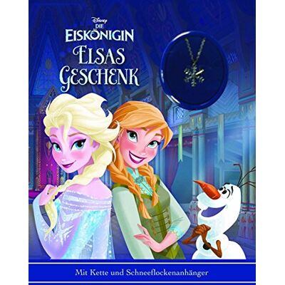 Disney Die Eiskönigin - Elsas Geschenk: Mit Kette Und Schneeflockenanhänger - Publicité Disney Die Eiskönigin - Elsas Geschenk: Mit Kette Und Schneeflockenanhänger - Publicité