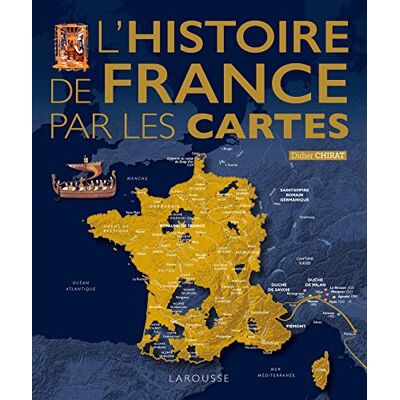 Didier Chirat L'Histoire De France Par Les Cartes - Publicité Didier Chirat L'Histoire De France Par Les Cartes - Publicité