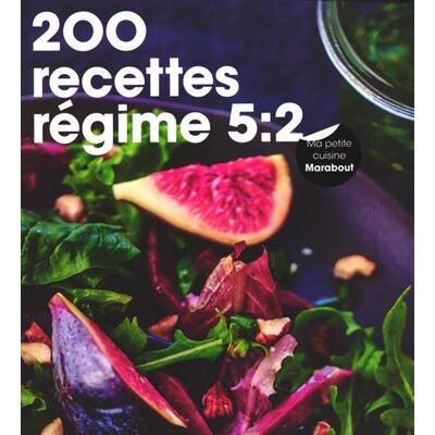 Marabout 200 Recettes Régime 5:2 - Publicité Marabout 200 Recettes Régime 5:2 - Publicité