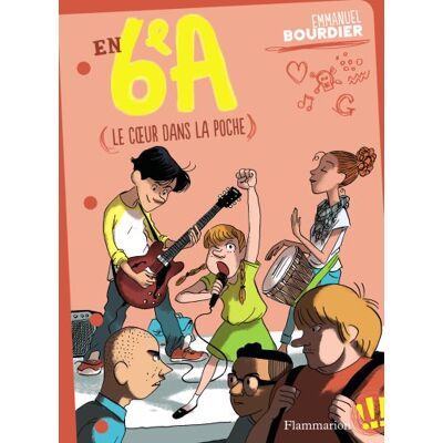 Emmanuel Bourdier En 6e A. Vol. 2. Le Coeur Dans La Poche - Publicité Emmanuel Bourdier En 6e A. Vol. 2. Le Coeur Dans La Poche - Publicité