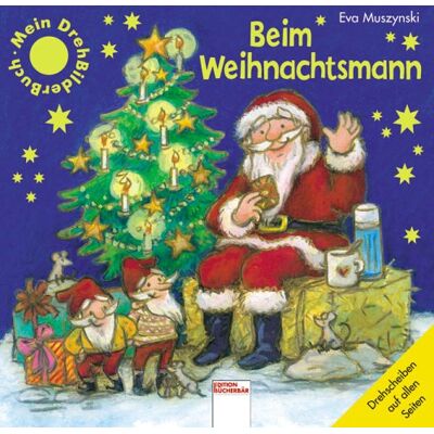 Eva Muszynski Beim Weihnachtsmann: Mein Drehbilderbuch - Publicité Eva Muszynski Beim Weihnachtsmann: Mein Drehbilderbuch - Publicité