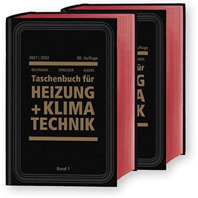Karl-Josef Albers Recknagel - Taschenbuch Für Heizung Und Klimatechnik 80. Ausgabe 2019/2020 - Basisversion: Einschließlich Trinkwasser- Und Kältetechnik Sowie Energiekonzepte - Publicité Karl-Josef Albers Recknagel - Taschenbuch Für Heizung Und Klimatechnik 80. Ausgabe 2019/2020 - Basisversion: Einschließlich Trinkwasser- Und Kältetechnik Sowie Energiekonzepte - Publicité