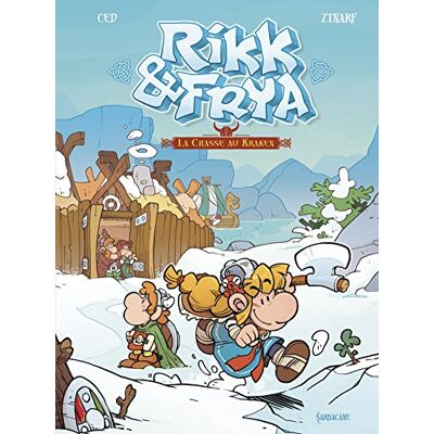 Ced Rikk & Frya. Vol. 1. La Chasse Au Kraken - Publicité Ced Rikk & Frya. Vol. 1. La Chasse Au Kraken - Publicité