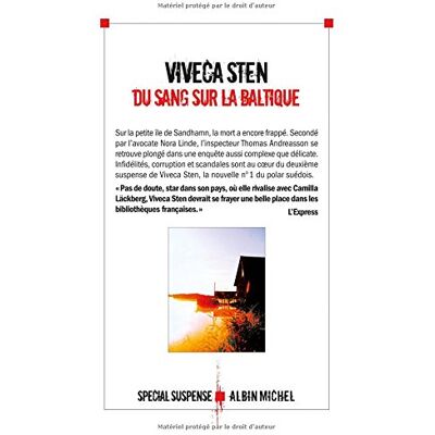 Viveca Sten Du Sang Sur La Baltique - Publicité Viveca Sten Du Sang Sur La Baltique - Publicité
