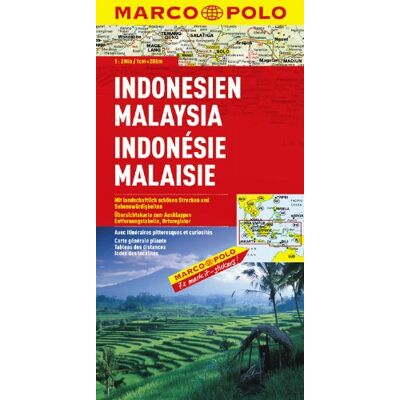 Marco Polo Kontinentalkarte Indonesien, Malaysia 1:2 Mio.: Mit Landschaftlich Schönen Strecken Und Sehenswürdigkeiten. Übersichtskarte Zum Ausklappen, Entfernungstabelle, Ortsregister - Publicité Marco Polo Kontinentalkarte Indonesien, Malaysia 1:2 Mio.: Mit Landschaftlich Schönen Strecken Und Sehenswürdigkeiten. Übersichtskarte Zum Ausklappen, Entfernungstabelle, Ortsregister - Publicité