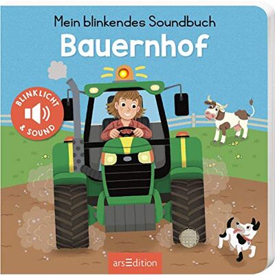 Mein Blinkendes Soundbuch - Bauernhof: Sound Mit 1 Led Die Innovative Soundreihe Für Kleine Fahrzeugfans Ab 12 Monaten - Publicité Mein Blinkendes Soundbuch - Bauernhof: Sound Mit 1 Led Die Innovative Soundreihe Für Kleine Fahrzeugfans Ab 12 Monaten - Publicité