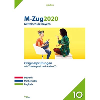 M-Zug 2020 - Mittelschule Bayern: Originalprüfungen Mit Trainingsteil Für Die Fächer Deutsch, Mathematik Und Englisch Sowie Audio-Cd Für Englisch (Pauker.) - Publicité M-Zug 2020 - Mittelschule Bayern: Originalprüfungen Mit Trainingsteil Für Die Fächer Deutsch, Mathematik Und Englisch Sowie Audio-Cd Für Englisch (Pauker.) - Publicité