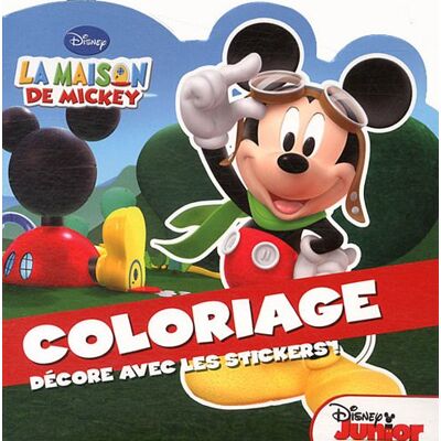Disney La Maison De Mickey, Coloriage : Décore Avec Les Stickers ! - Publicité Disney La Maison De Mickey, Coloriage : Décore Avec Les Stickers ! - Publicité