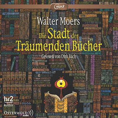 Walter Moers Die Stadt Der Träumenden Bücher: 3 Cds - Publicité Walter Moers Die Stadt Der Träumenden Bücher: 3 Cds - Publicité