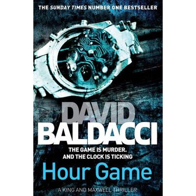 David Baldacci Hour Game (King And Maxwell) - Publicité David Baldacci Hour Game (King And Maxwell) - Publicité