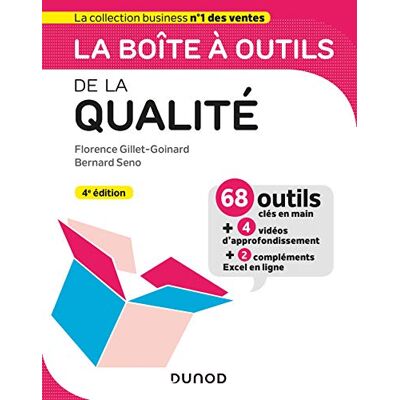 La Boîte À Outils De La Qualité : 68 Outils Clés En Main + 4 Vidéos D'Approfondissement + 2 Compléments Excel En Ligne - Publicité La Boîte À Outils De La Qualité : 68 Outils Clés En Main + 4 Vidéos D'Approfondissement + 2 Compléments Excel En Ligne - Publicité
