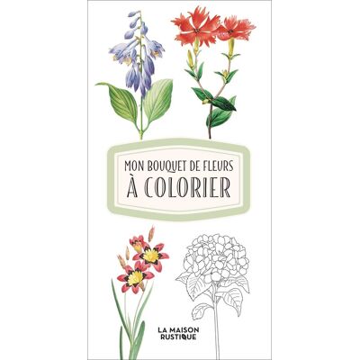 Mon Bouquet De Fleurs À Colorier - Publicité Mon Bouquet De Fleurs À Colorier - Publicité