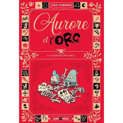 Lewis Trondheim Aurore Et L'Orc. Vol. 3. La Terreur Des Orcs - Publicité Lewis Trondheim Aurore Et L'Orc. Vol. 3. La Terreur Des Orcs - Publicité