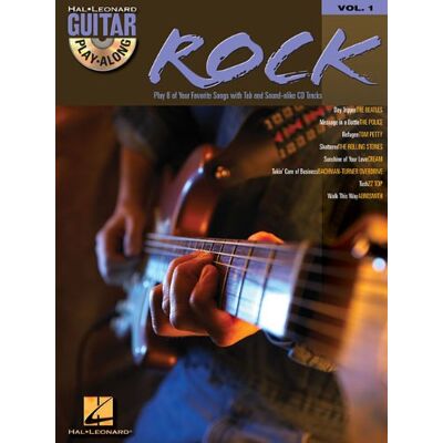 Various Guitar Play-Along Volume 1 Rock Tab Gtr Book/cd (Hal Leonard Guitar Play-Along) - Publicité Various Guitar Play-Along Volume 1 Rock Tab Gtr Book/cd (Hal Leonard Guitar Play-Along) - Publicité