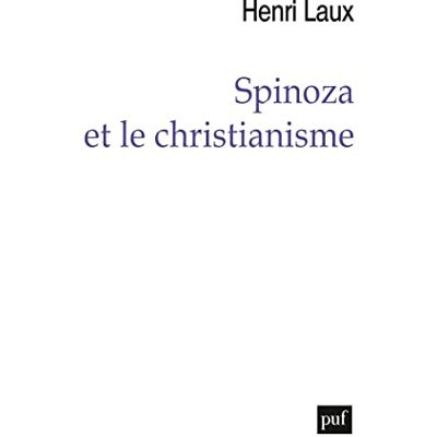 Henri Laux Spinoza Et Le Christianisme - Publicité Henri Laux Spinoza Et Le Christianisme - Publicité