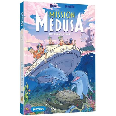Moka Mission Médusa. Vol. 3. Espions À Bord ! - Publicité Moka Mission Médusa. Vol. 3. Espions À Bord ! - Publicité