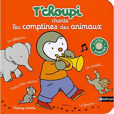 Thierry Courtin T'Choupi Chante Les Comptines Des Animaux - Publicité Thierry Courtin T'Choupi Chante Les Comptines Des Animaux - Publicité