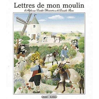 Danièle Bour Lettres De Mon Moulin - Publicité Danièle Bour Lettres De Mon Moulin - Publicité