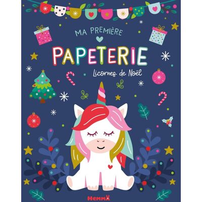 Ma Première Papeterie : Licornes De Noël - Publicité Ma Première Papeterie : Licornes De Noël - Publicité