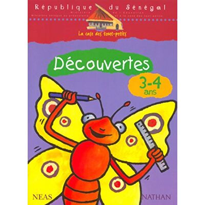 Collectif La Case Des Tout-Petits Découvertes 3-4 Ans Cahier D'Activités Sénégal - Publicité Collectif La Case Des Tout-Petits Découvertes 3-4 Ans Cahier D'Activités Sénégal - Publicité