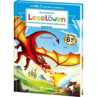 Die Schönsten Leselöwen-Geschichten Zum Ersten Selberlesen - Drachen: Seit 50 Jahren Lernen Kinder Mit Den Leselöwen Erfolgreich Lesen - Jubiläumssammelband Zum Selberlesen Ab 7 - Publicité Die Schönsten Leselöwen-Geschichten Zum Ersten Selberlesen - Drachen: Seit 50 Jahren Lernen Kinder Mit Den Leselöwen Erfolgreich Lesen - Jubiläumssammelband Zum Selberlesen Ab 7 - Publicité