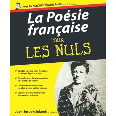 Jean-Joseph Julaud La Poésie Française Pour Les Nuls - Publicité Jean-Joseph Julaud La Poésie Française Pour Les Nuls - Publicité