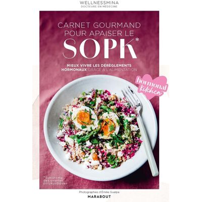 WellnessMina Carnet Gourmand Pour Apaiser Le Sopk : Mieux Vivre Les Dérèglements Hormonaux Grâce À L'Alimentation : Hormonal Kitchen - Publicité WellnessMina Carnet Gourmand Pour Apaiser Le Sopk : Mieux Vivre Les Dérèglements Hormonaux Grâce À L'Alimentation : Hormonal Kitchen - Publicité