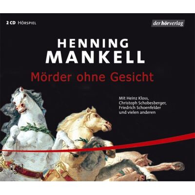 Henning Mankell Mörder Ohne Gesicht - Publicité Henning Mankell Mörder Ohne Gesicht - Publicité