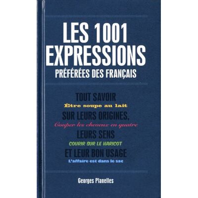 Georges Planelles Les 1.001 Expressions Préférées Des Français - Publicité Georges Planelles Les 1.001 Expressions Préférées Des Français - Publicité