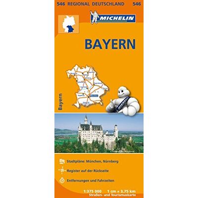 Michelin Bayern (Regionalkarten) - Publicité Michelin Bayern (Regionalkarten) - Publicité
