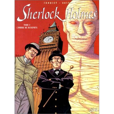 Bonte Sherlock Holmes. Vol. 3. L'Ombre De Menephta - Publicité Bonte Sherlock Holmes. Vol. 3. L'Ombre De Menephta - Publicité
