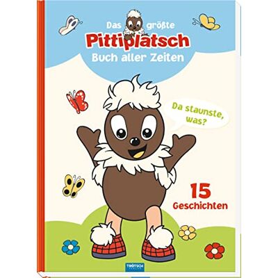 Trötsch Verlag GmbH & Co. KG Trötsch Unser Sandmännchen Kinderbuch Das Größte Pittiplatsch Buch Aller Zeiten: Geschichtenbuch Vorlesebuch Bilderbuch - Publicité Trötsch Verlag GmbH & Co. KG Trötsch Unser Sandmännchen Kinderbuch Das Größte Pittiplatsch Buch Aller Zeiten: Geschichtenbuch Vorlesebuch Bilderbuch - Publicité