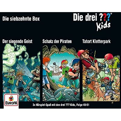 Die Drei ??? Kids 3er Box - Folgen 49-51 - Publicité Die Drei ??? Kids 3er Box - Folgen 49-51 - Publicité