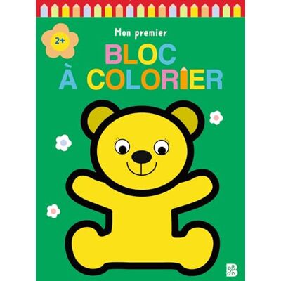 Ballon Mon Premier Bloc À Colorier : Ours - Publicité Ballon Mon Premier Bloc À Colorier : Ours - Publicité