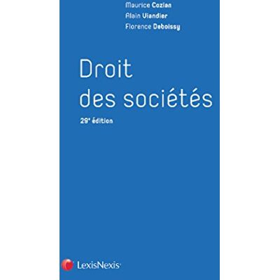 Maurice Cozian Droit Des Sociétés - Publicité Maurice Cozian Droit Des Sociétés - Publicité