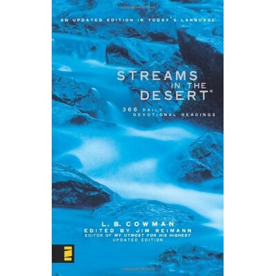 Cowman, L. B. Streams In The Desert: 366 Daily Devotional Readings - Publicité Cowman, L. B. Streams In The Desert: 366 Daily Devotional Readings - Publicité